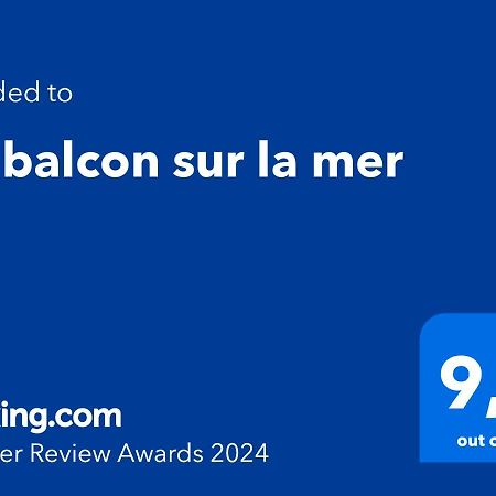 אז'אקסיו Un Balcon Sur La Mer מראה חיצוני תמונה